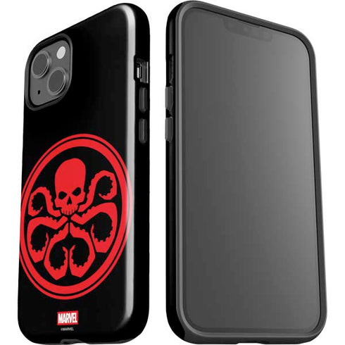Marvel Captain America Hydra Symbol iPhone 15 Impact Case